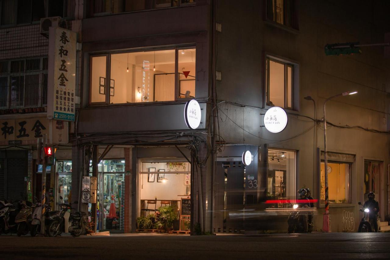 Corner Hostel & Cafe Taipei Exteriör bild